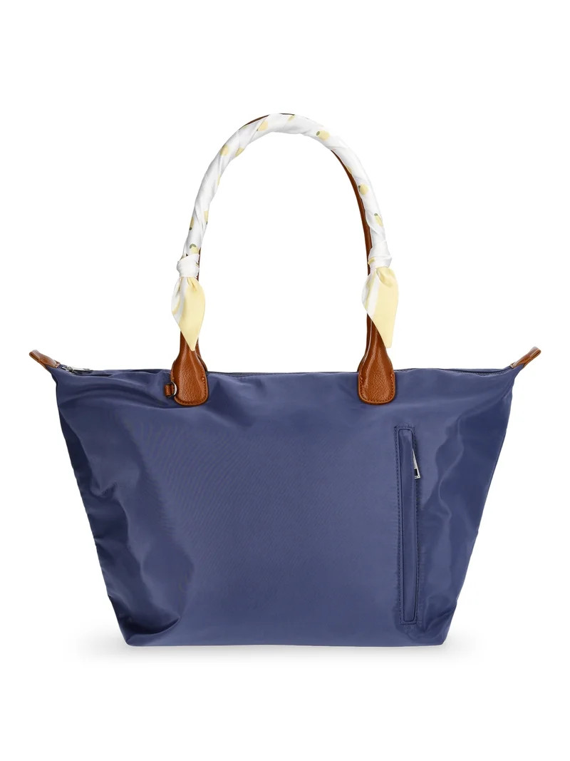 No Boundaries Women's Skinny Scarf Wrap, Lemon Ice Lemons | Walmart (US)