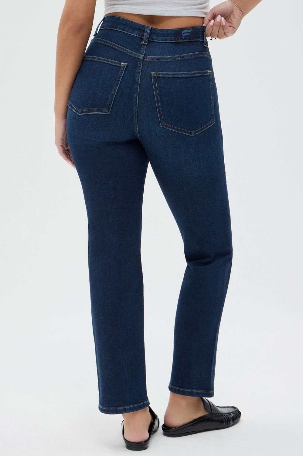 High Rise Straight Jean | Fabletics