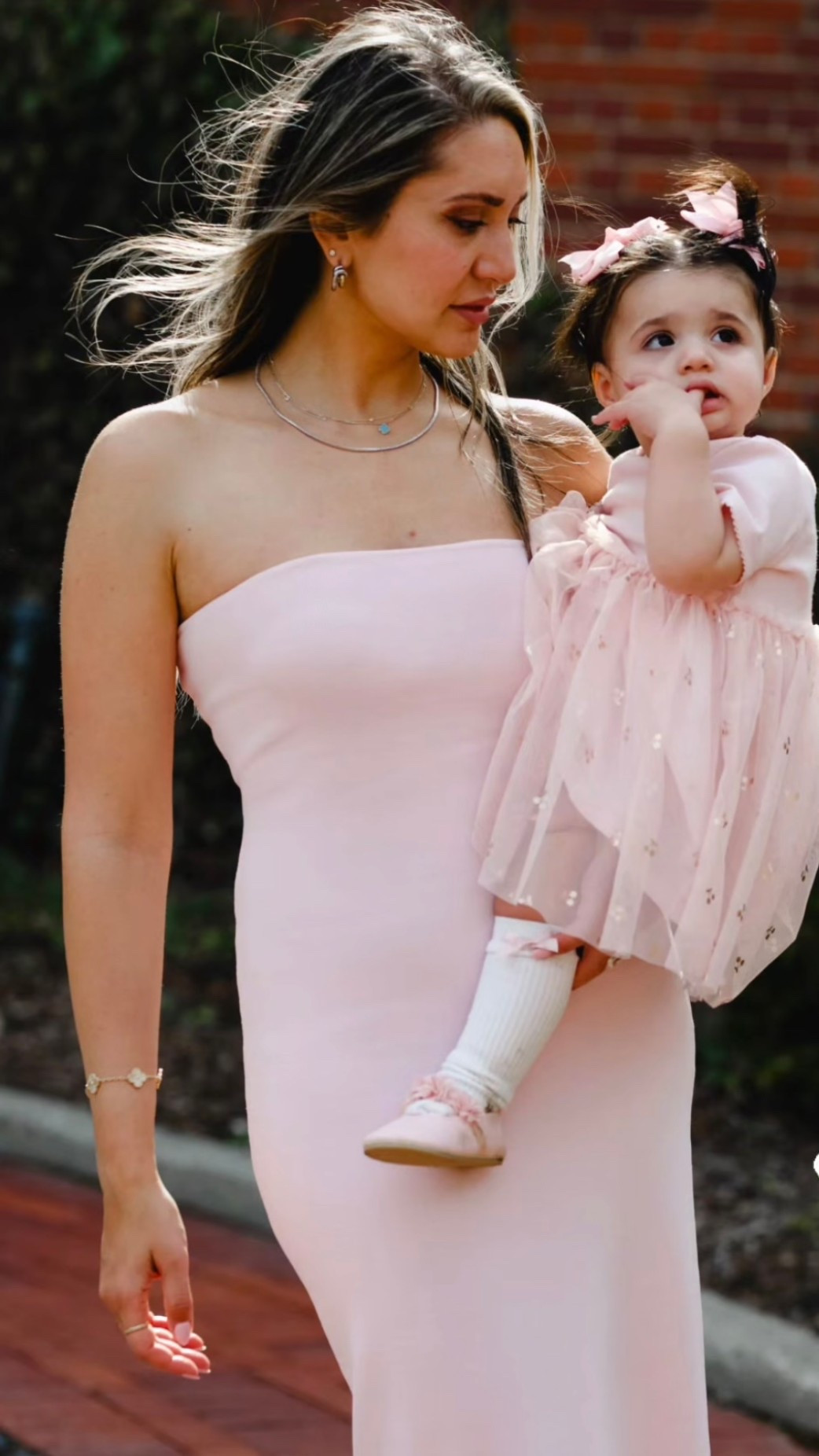 Matching mommy and daughter outfit 

#LTKmomlife #LTKBaby #LTKootd