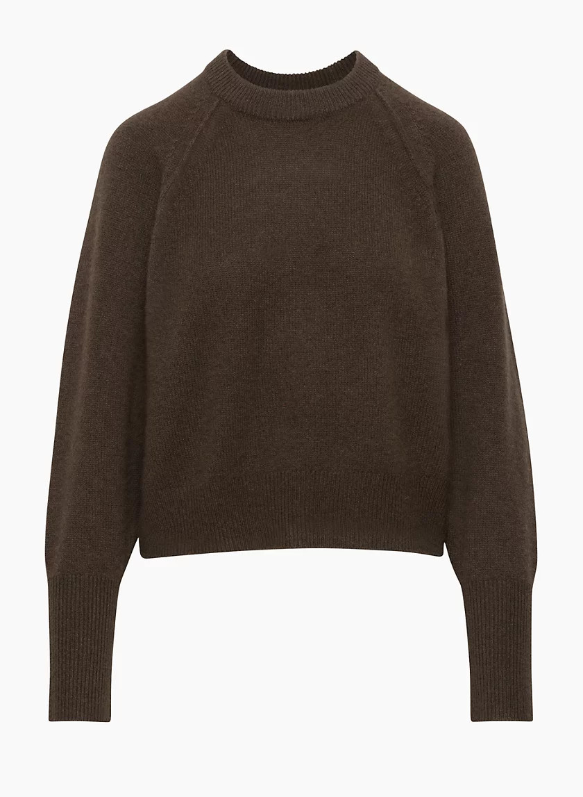 LUXE CASHMERE CREW SWEATER | Aritzia