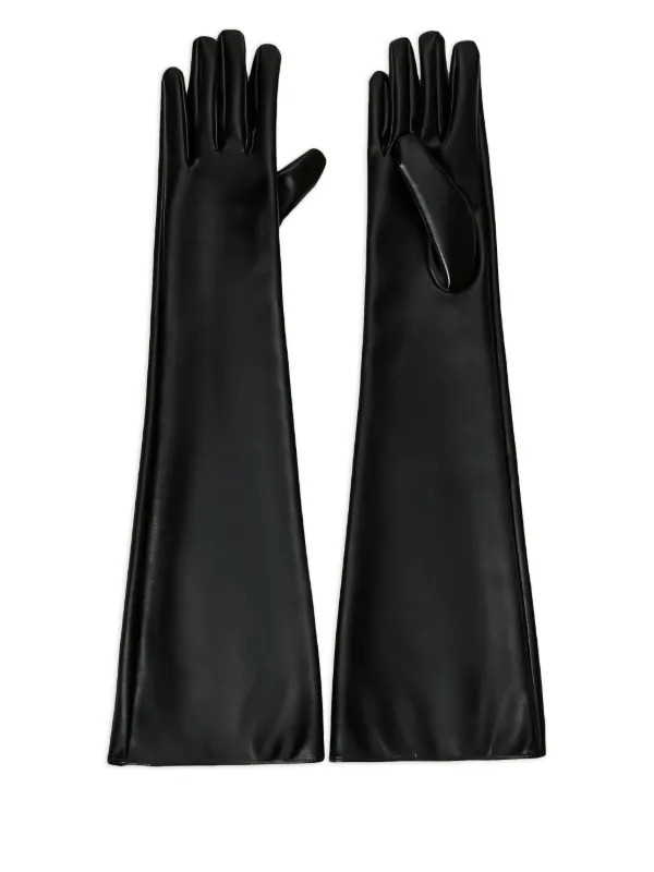 TWINSET Guanti Lunghi | Nero | FARFETCH IT | Farfetch Global
