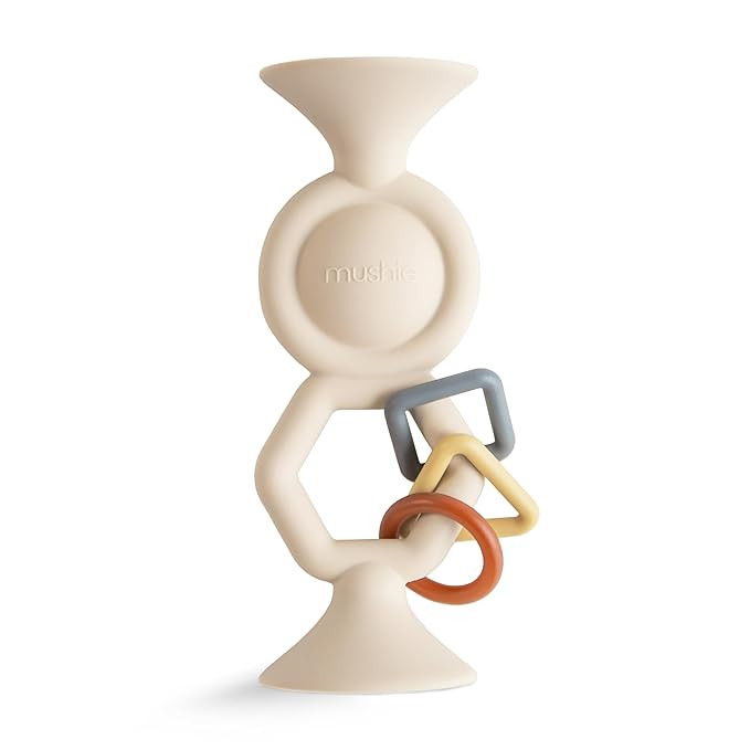 mushie HexaPop Suction Toy | Toddler Sensory Toy for Nursery and Play (Shifting Sand) | Amazon (US)