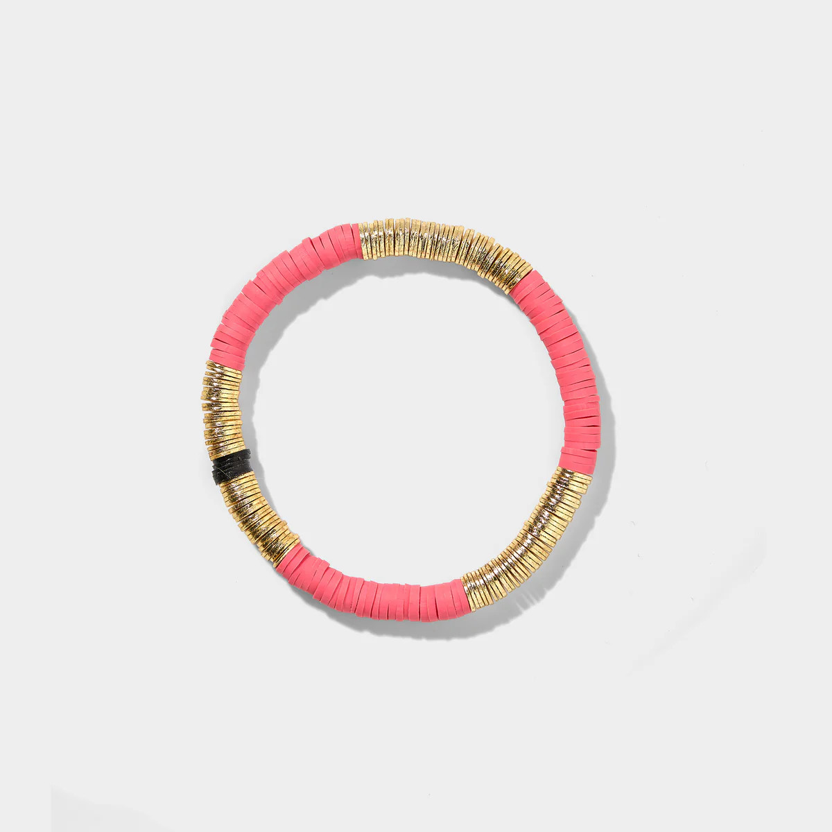 Coral Vinyl Bracelet 6mm | Allie + Bess
