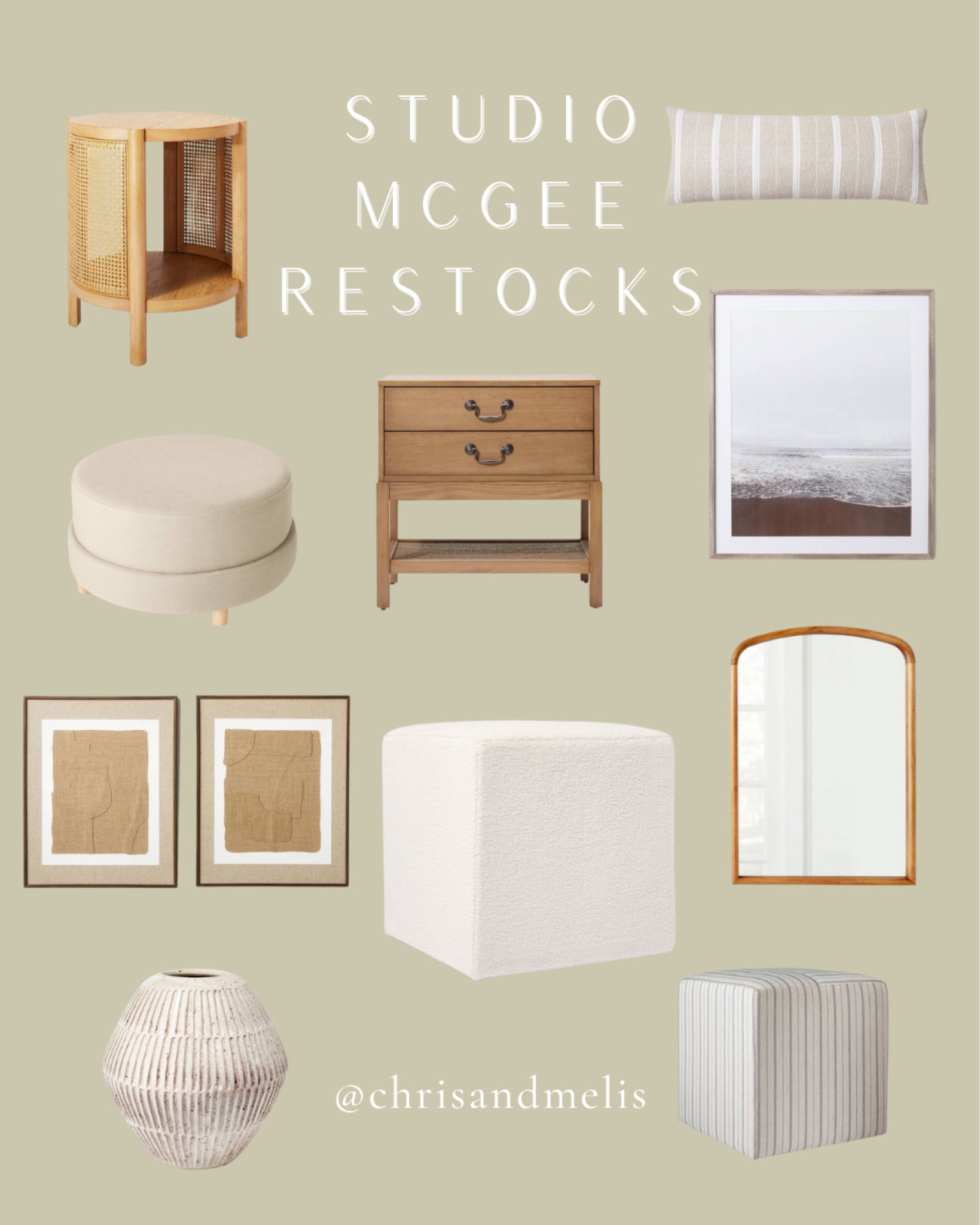Studio McGee restocks at target!

Home decor, wall art, ottomans, poufs, living room furniture, living room decor, side table, accent mirror, nightstand, vase, decorative accents, throw pillows.  


#LTKFind #LTKunder50 #LTKhome