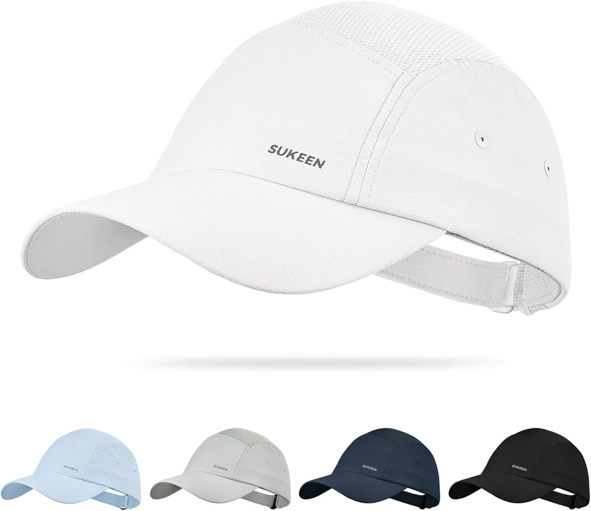 Sukeen Lightweight Baseball Cap for Women Men Running Hat with Breathable Mesh Unstructured Sport... | Amazon (US)
