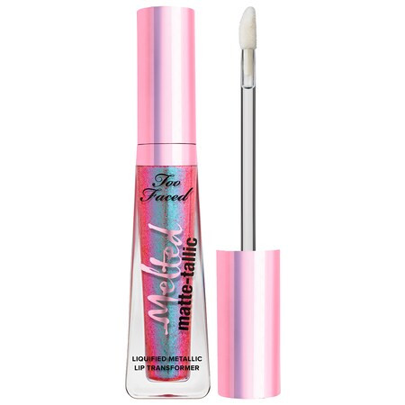 Too Faced Melted Matte-Tallic Liquified Metallic Matte Lipstick Magic Metal Transformer .23 oz | Sephora (US)
