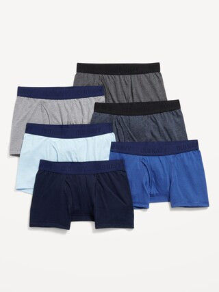 Solid Boxer-Brief Underwear 6-Pack for Boys | Old Navy (US)