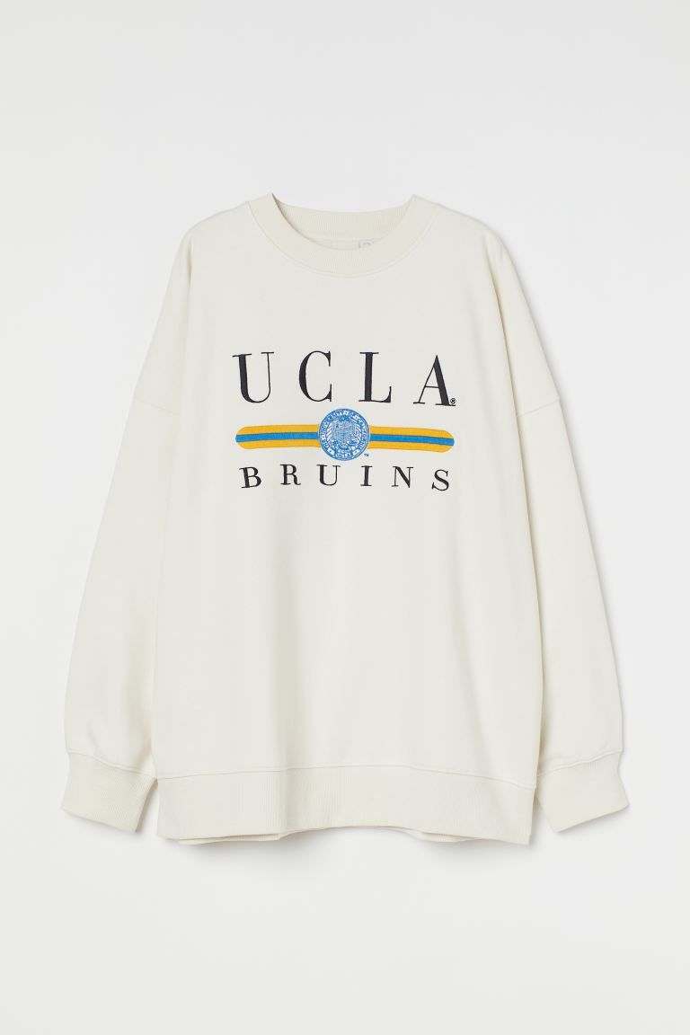 Printed Sweatshirt | H&M (US + CA)