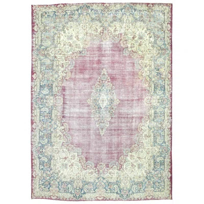 Edick One-of-a-Kind 9'6" x 13'3" 1960 Area Rug in Red | Wayfair North America