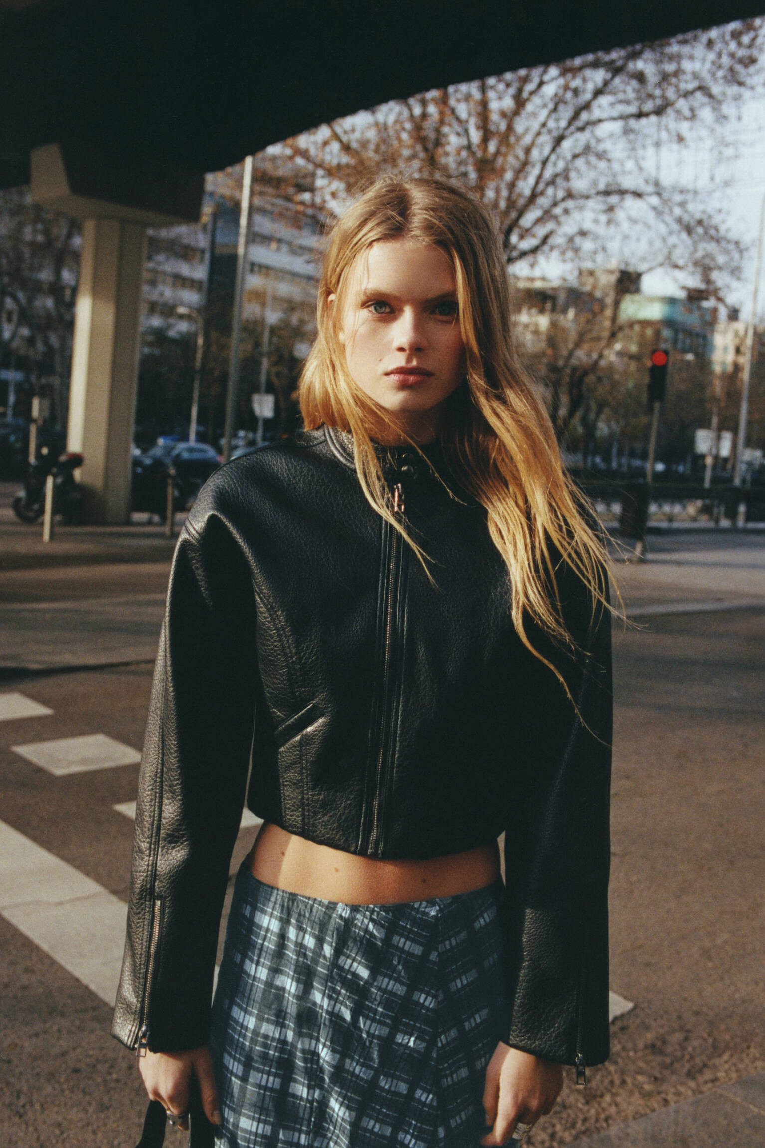 Leather effect biker jacket - Pull&Bear United Kingdom | PULL and BEAR UK