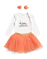 Infant Girls Embroidery Top And Skirt Set | Baby | Marshalls | Marshalls