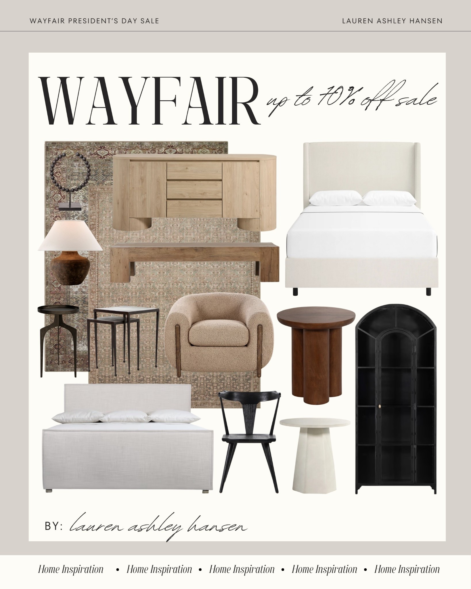 So many of my Wayfair favorites are on sale right now for Presidents’ Day! Save up to 70% off styles across their site and get fast and FREE shipping on most orders too!! 

#LTKHome #LTKSaleAlert