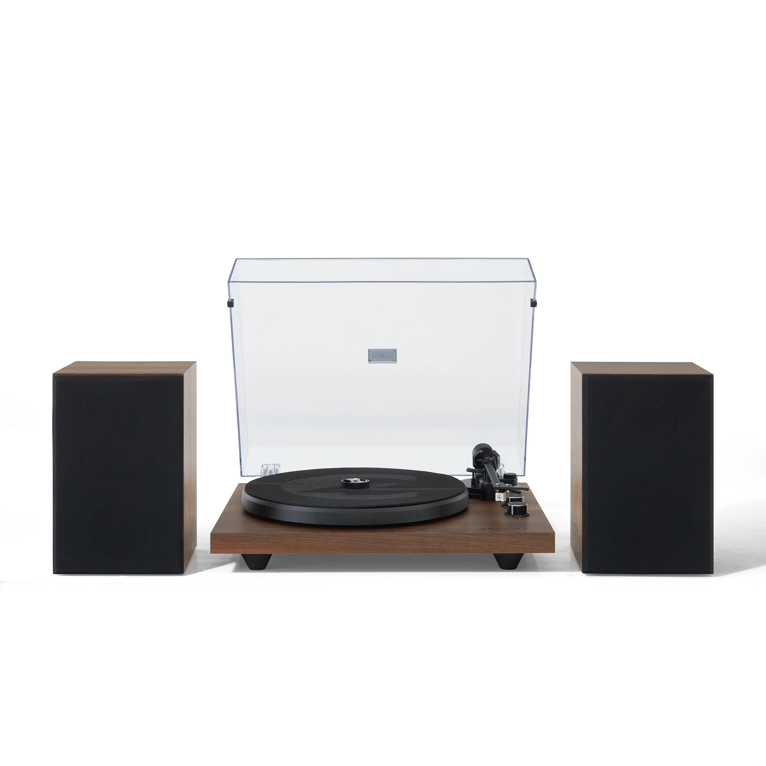 Crosley C62 Vinyl Record Player with Speakers and Wireless Bluetooth - Audio Turntables | Walmart (US)