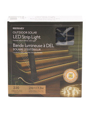 Outdoor 24ft Solar Led Strip Lights With Mounting Brackets | TJ Maxx