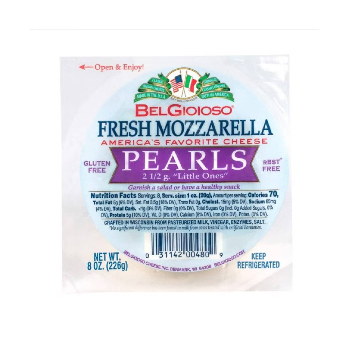 BelGioioso Fresh Mozzarella Pearl Cheese - 8oz | Target