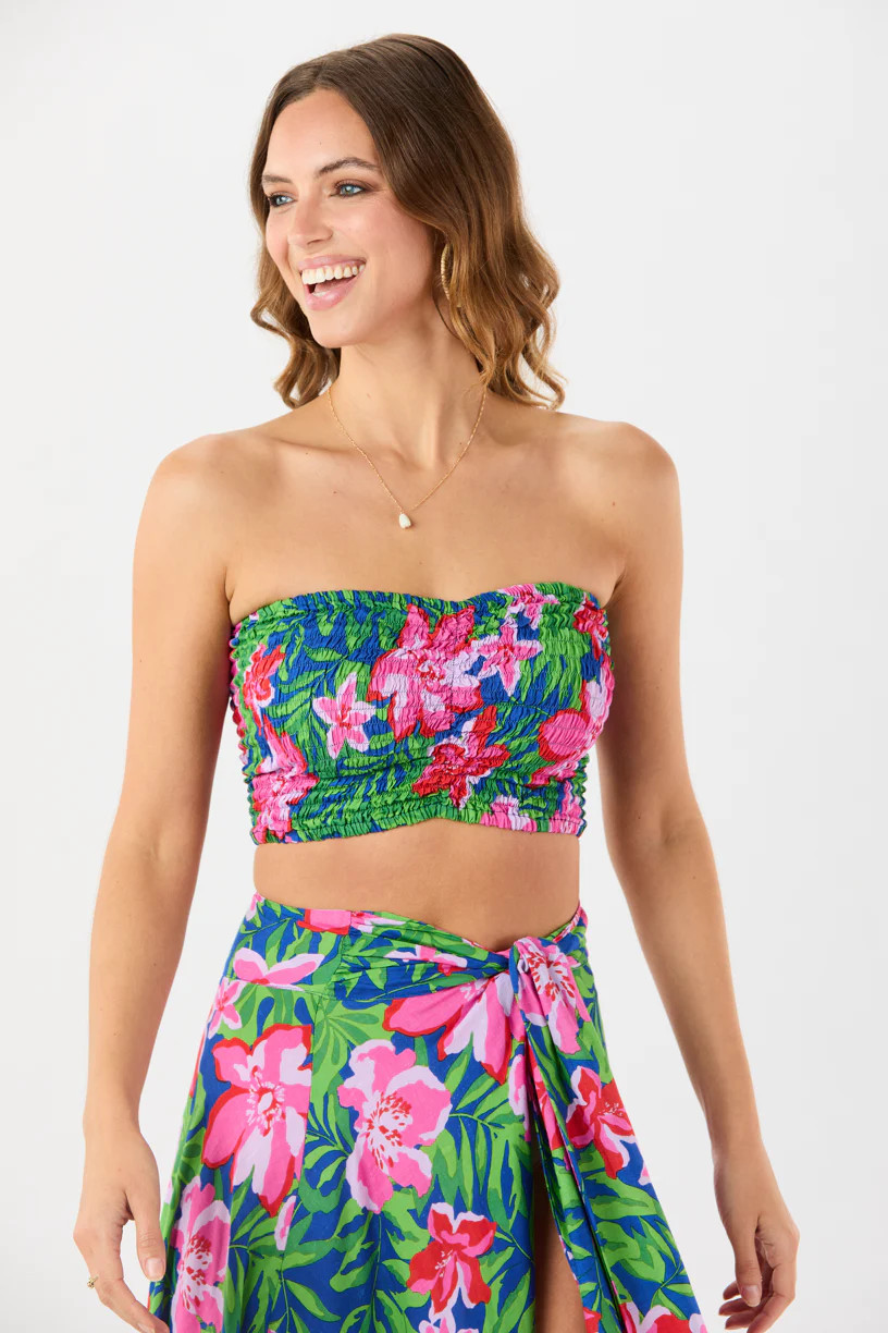 Hollie Crop Top Sleeveless | Tiare Hawaii