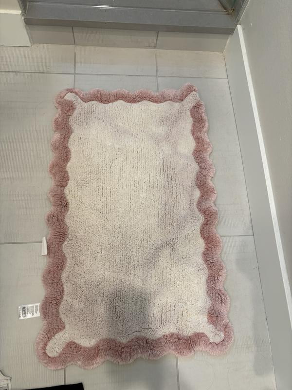 Ernestine Scalloped Bath Mat | Anthropologie (UK)