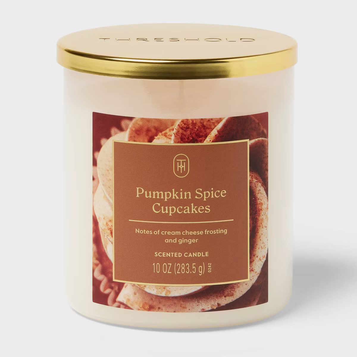 Lidded Pumpkin Spice Cupcakes Jar Candle 10oz - Threshold™ | Target
