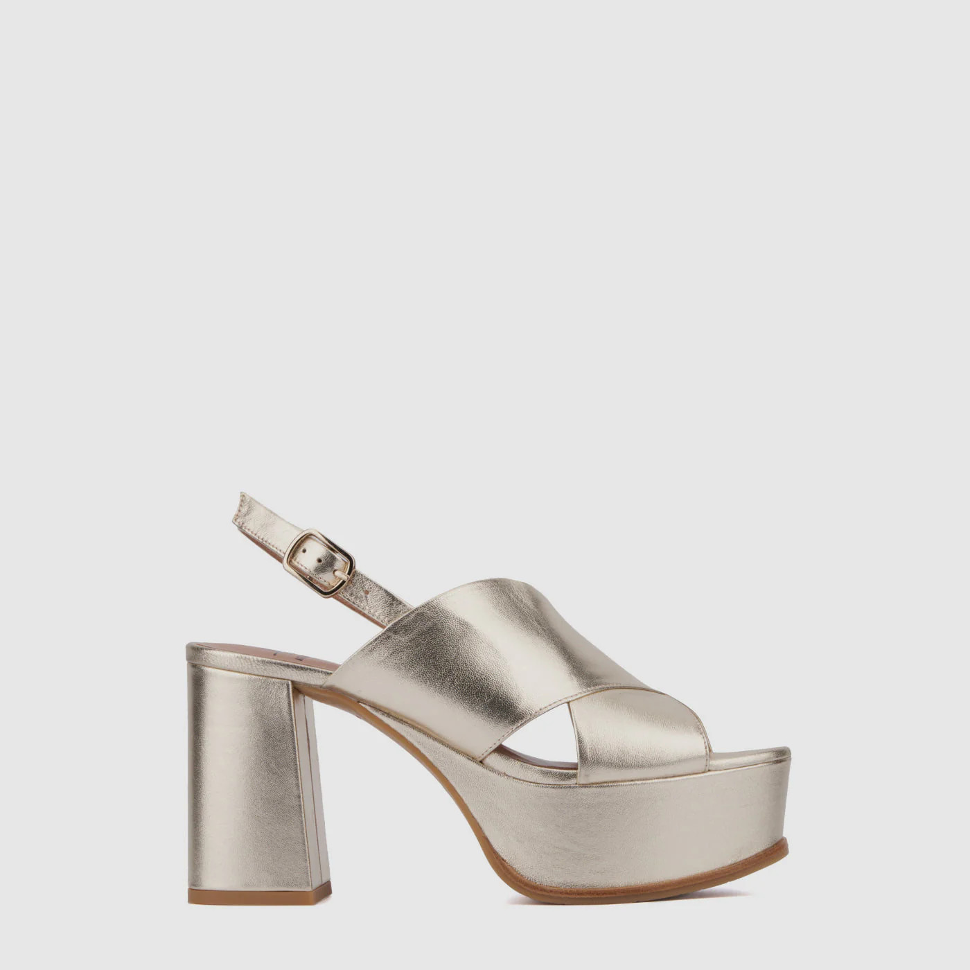 WOMEN'S NADINA HEELS IN PLATINO | Aquatalia®