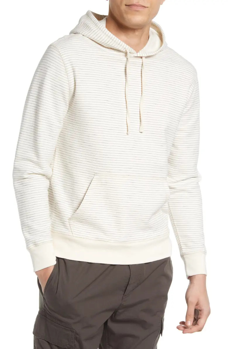 Men's Leo Stripe French Terry Hoodie | Nordstrom