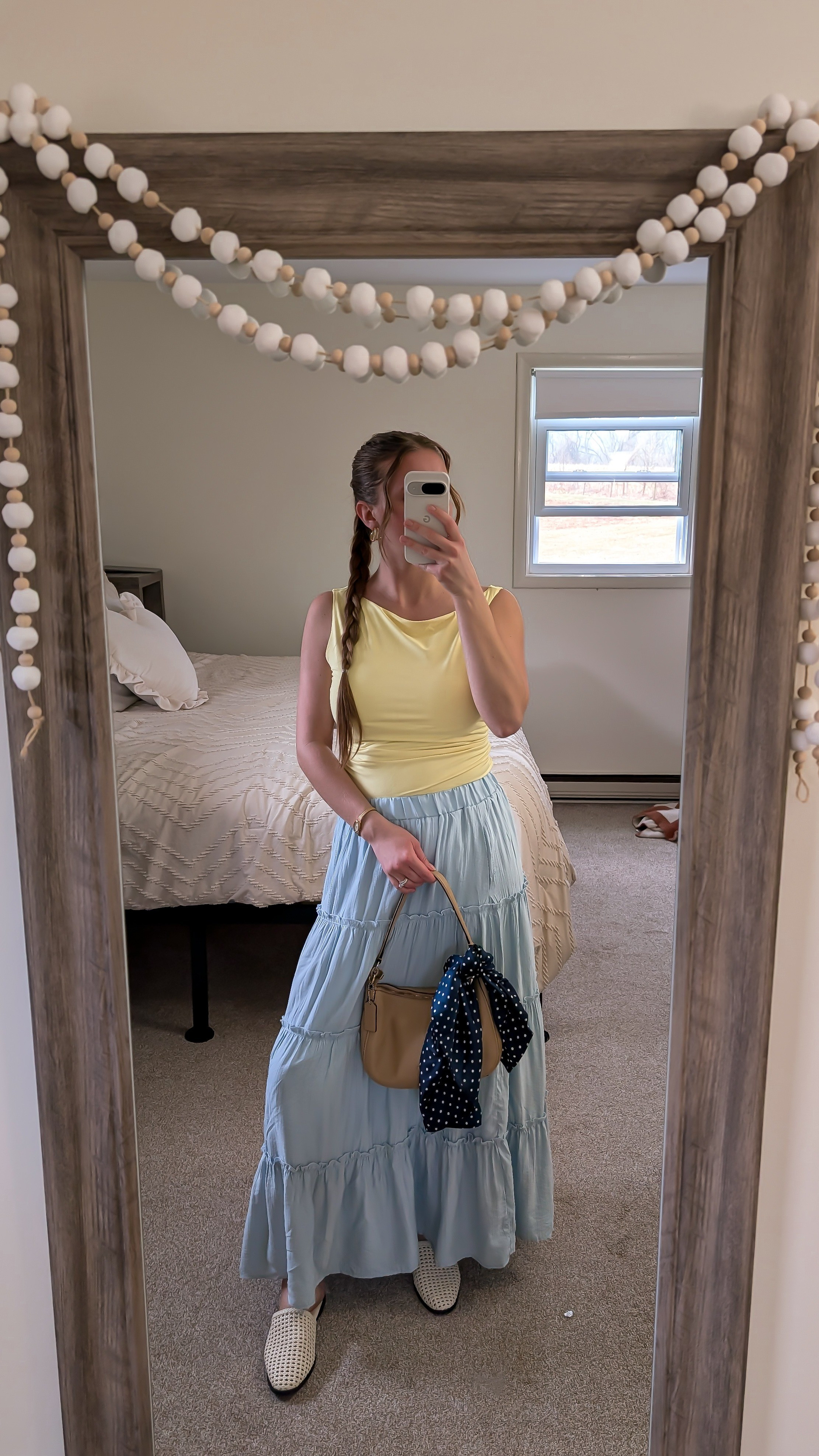 Going out maxi skirt outfit spring and summer .  Size medium in everything 

#LTKootd #LTKselfcare #LTKmomlife