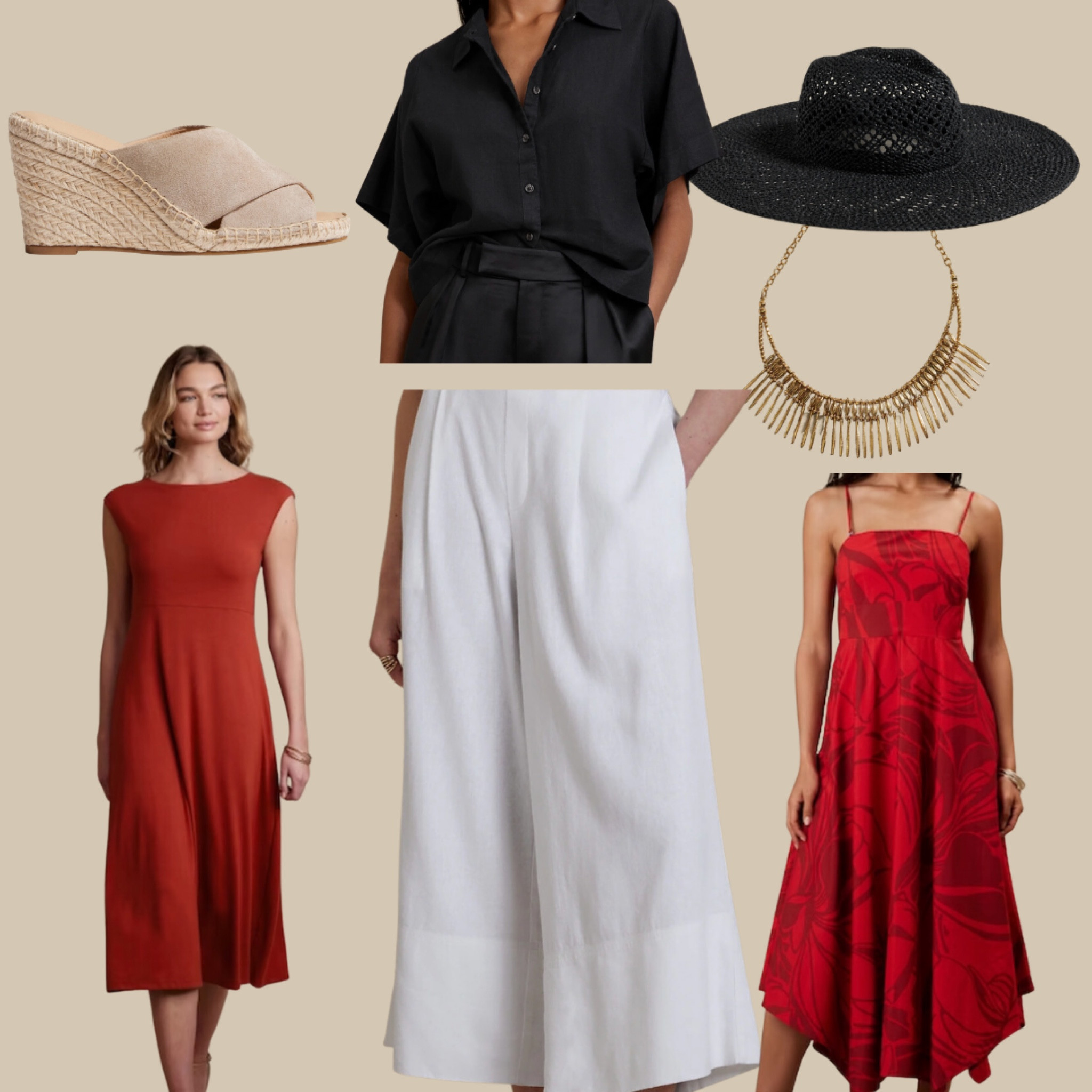 Summer outfit ideas from the Banana Republic Factory Outlet store. Size 8/10 or Size Medium #sales #size8 #size10 #sizemedium #sizeLarge 

#LTKstyletip #LTKsalealert #LTKFind
