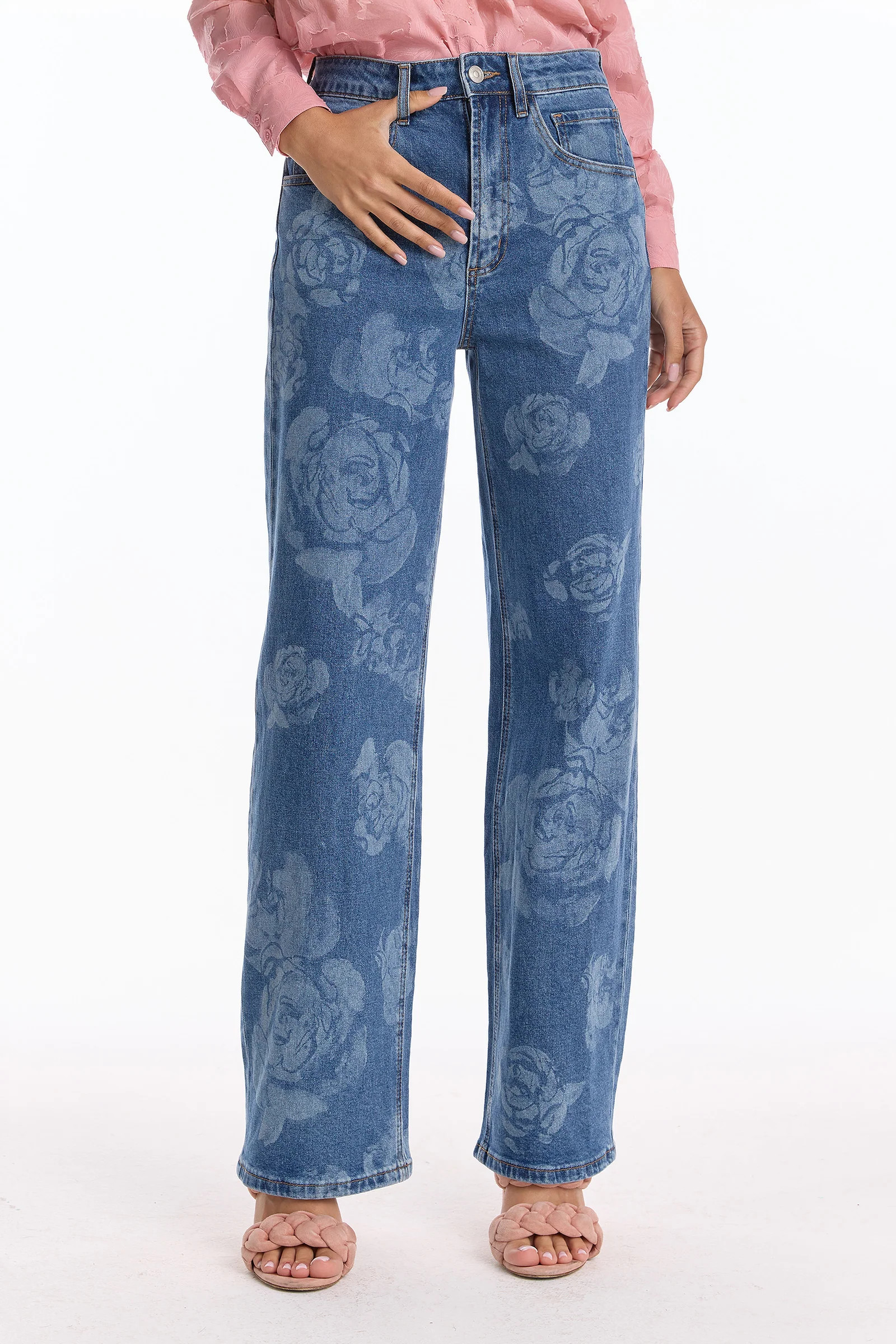 Rose High Rise Jean | The Noli Shop