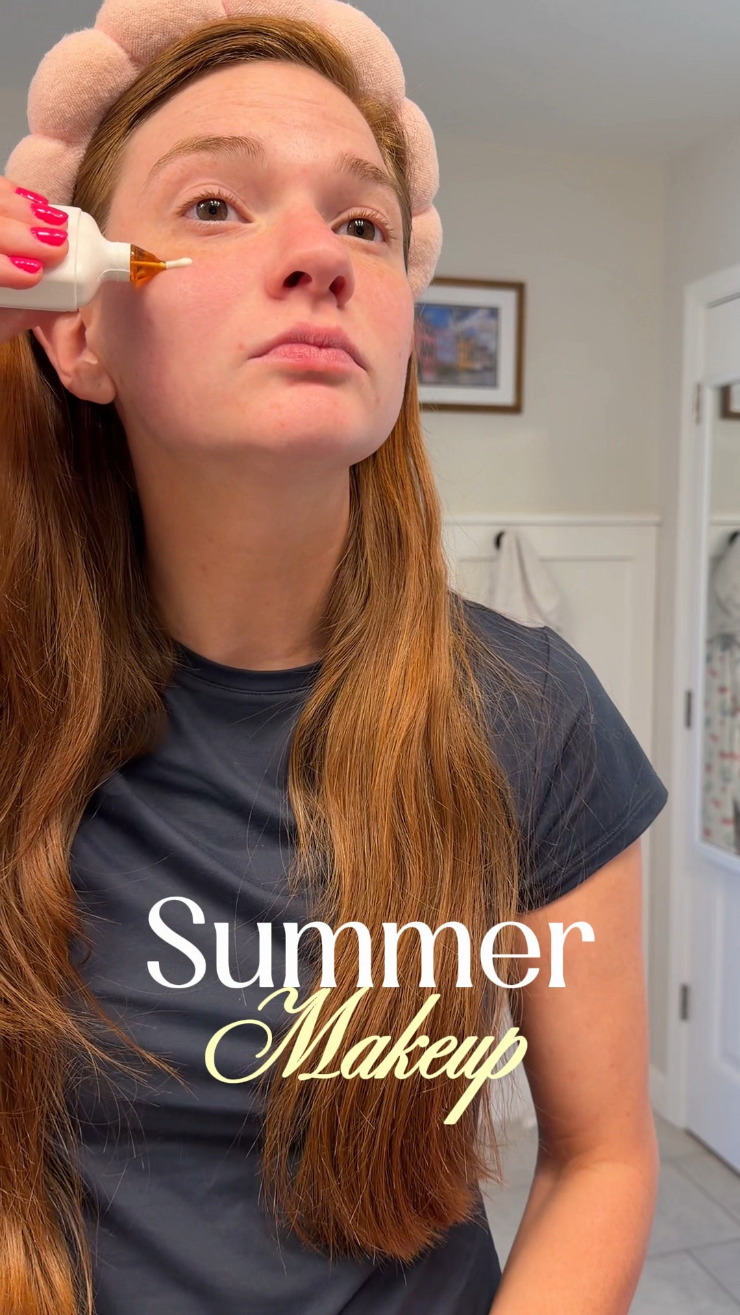 Sunscreen is a must around here and @larocheposayusa Anthelios UV Air SPF 50 Serum Sunscreen pairs perfectly with my summer makeup routine ☀️✨🫶🏻

#GiftedByLaRochePosay #LaRochePosayUSA
#uvairchemical #summermakeup #redheadmakeup