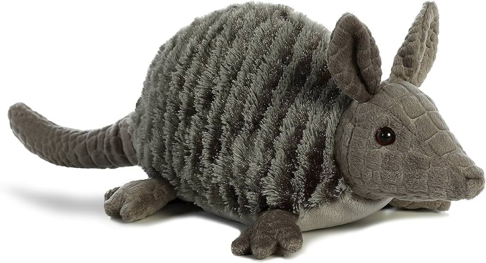 Aurora® Adorable Flopsie™ Armadillo Stuffed Animal - Playful Ease - Timeless Companions - Gray... | Amazon (US)