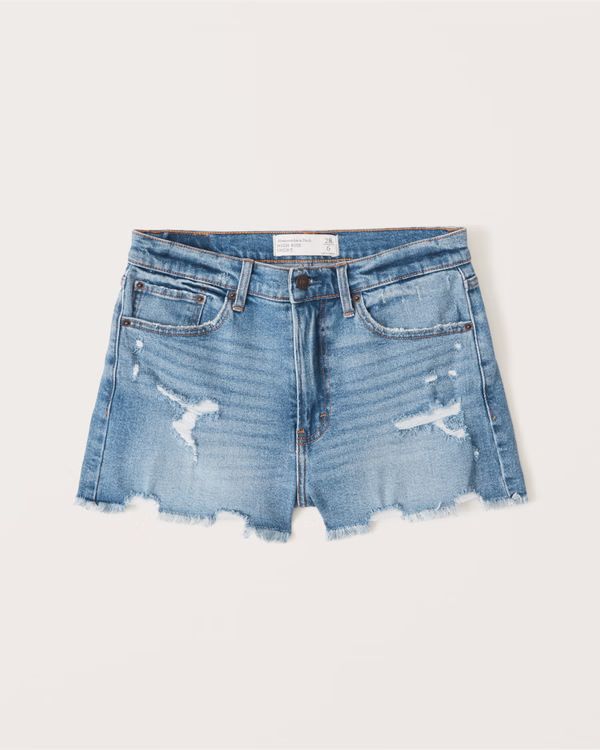 High Rise Mom Shorts | Abercrombie & Fitch (US)