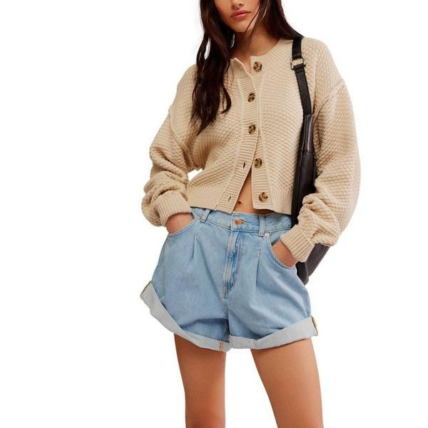 Women's Free People Cardigan Lila XSmall Birch | Scheels Sports