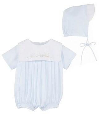 Baby Boys Newborn-3 Months Train Embroidered Jon Jon Shortalls | Dillards
