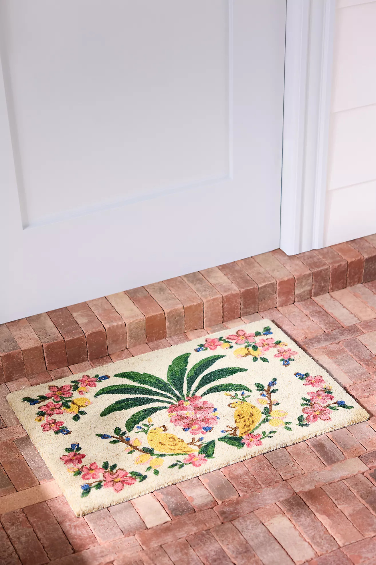 Farm Rio x Anthropologie Printed Coir Doormat | Anthropologie (US)