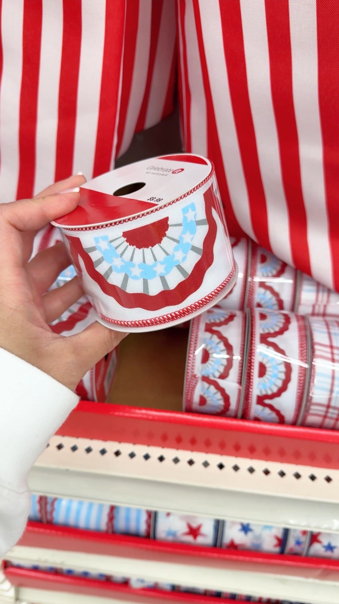 Michael’s Fourth of July decor, Memorial Day weekend, red white and blue decor, patriotic decor, summer front porch decor, summer hosting, ribbon 

Michael’s has the cutest red white and blue finds for summer!🇺🇸 love all the ribbon and melamine tableware!😍

#LTKSeasonal #LTKHome