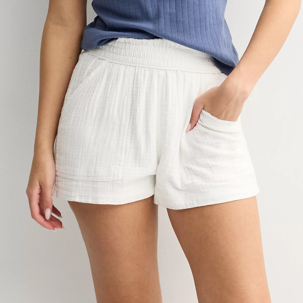 Juniors' SO® High Rise Double Gauze Shorts | Kohl's