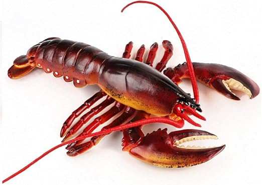 Realistic Ocean Sea Marine Animal Figures Model Figurine Boston Lobster Party Favors Desktop Deco... | Amazon (US)