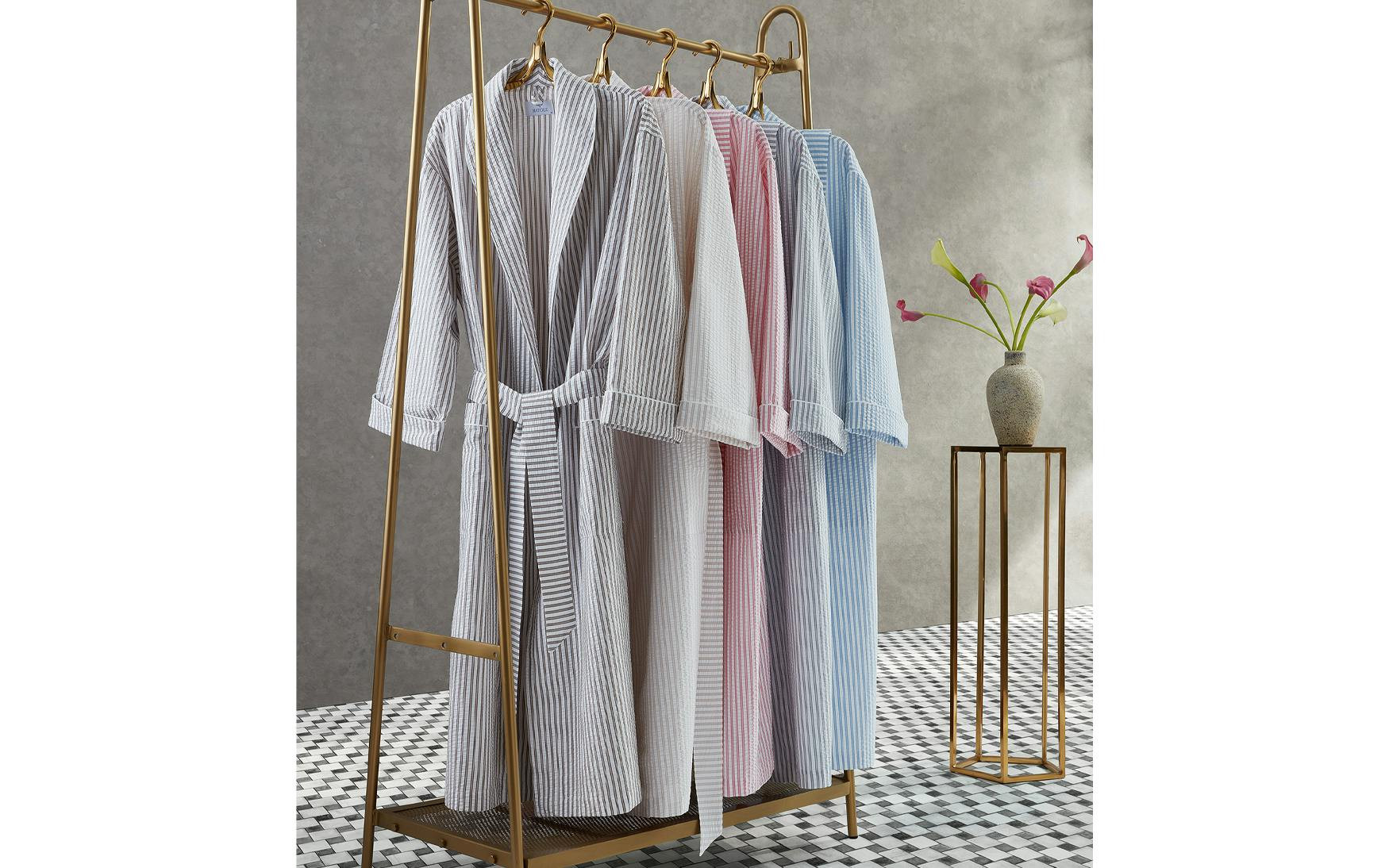 Seersucker Robe | Matouk Luxury Linens | Matouk