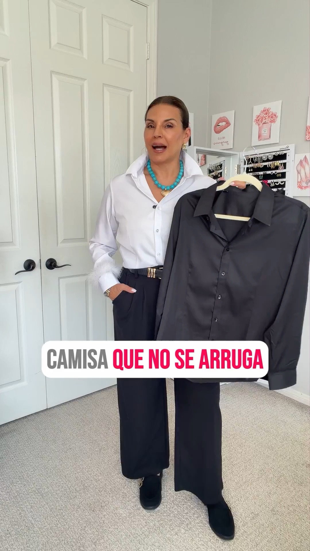 Camisas que no se arrugan 

#LTKOver40 #LTKootd