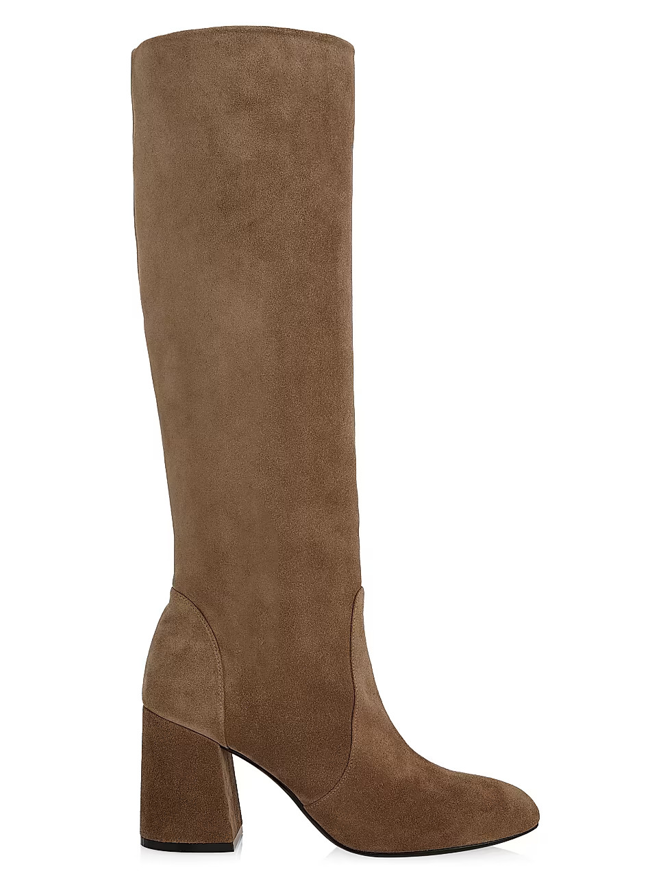 Flareblock 85MM Suede Knee-High Boots | Saks Fifth Avenue