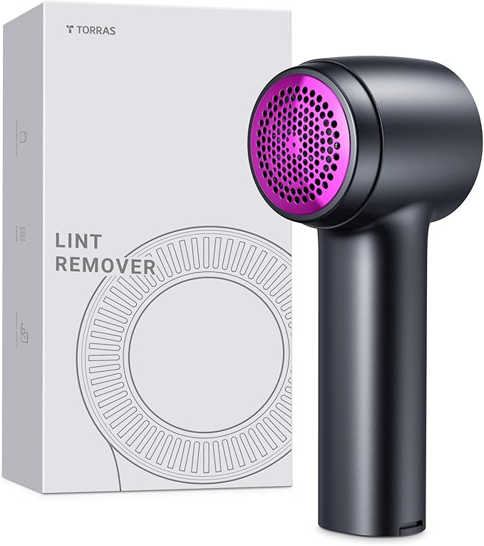 TORRAS Fabric Shaver Rechargeable 3-Speed Electric Lint Remover Shaver for Delicate Fabric Withou... | Amazon (US)