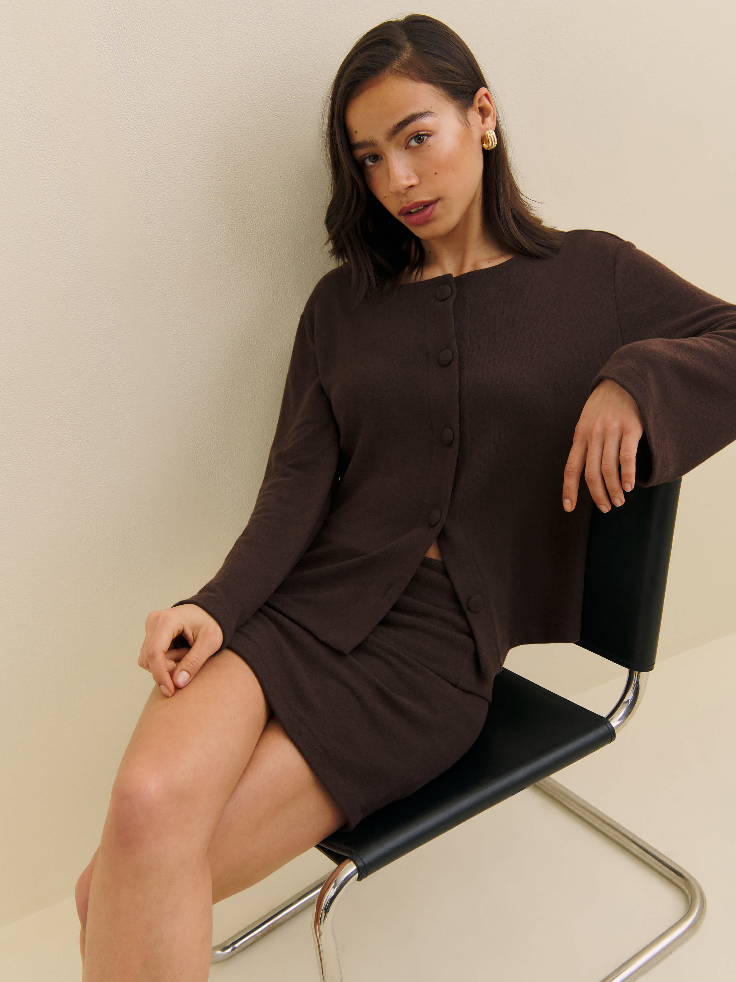 Hunter Knit Cardigan Set | Reformation (Global)