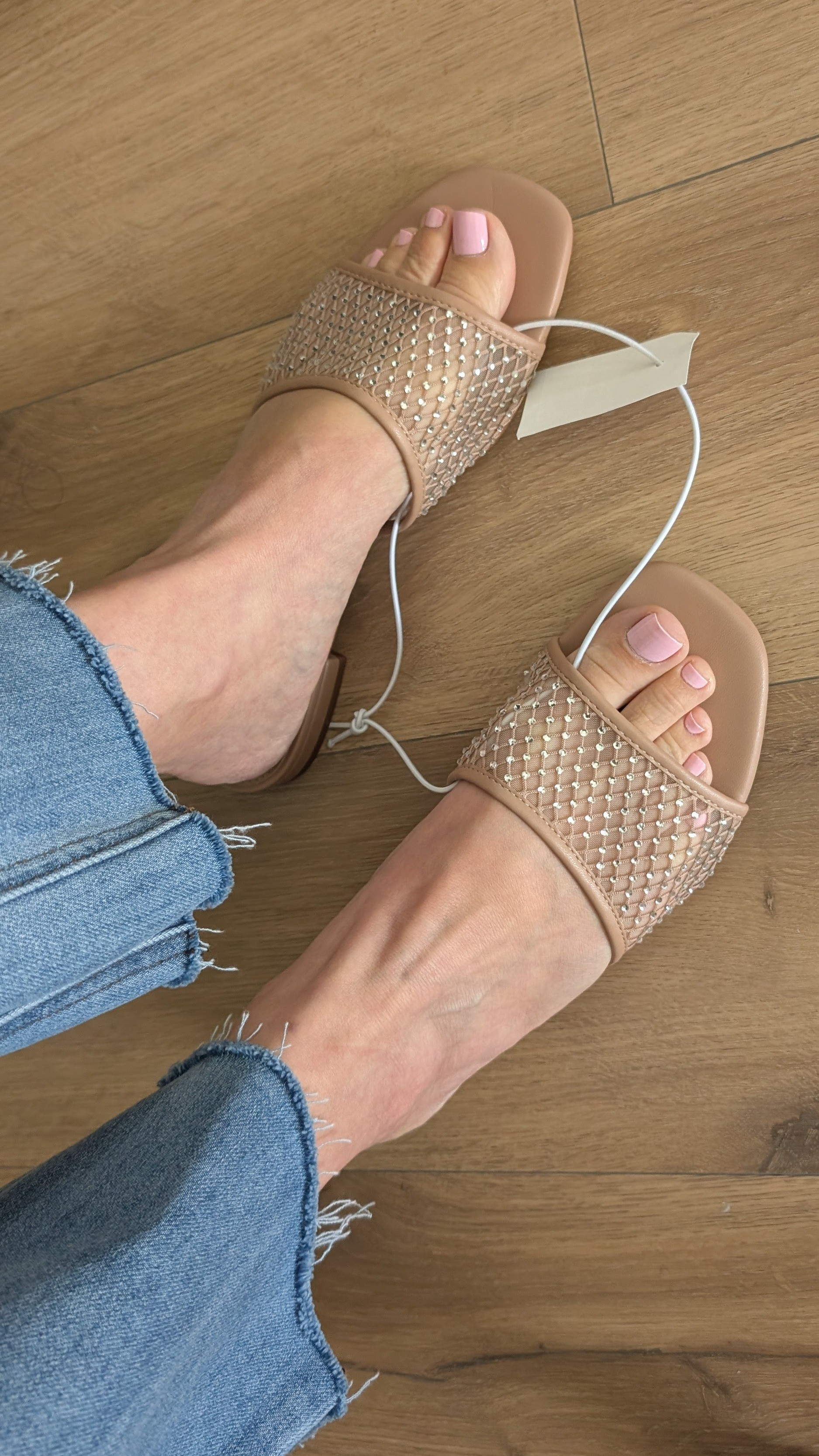 Adorable mesh and rhinestone slides are on sale!

#LTKSeasonal #LTKFindsUnder50 #LTKShoeCrush