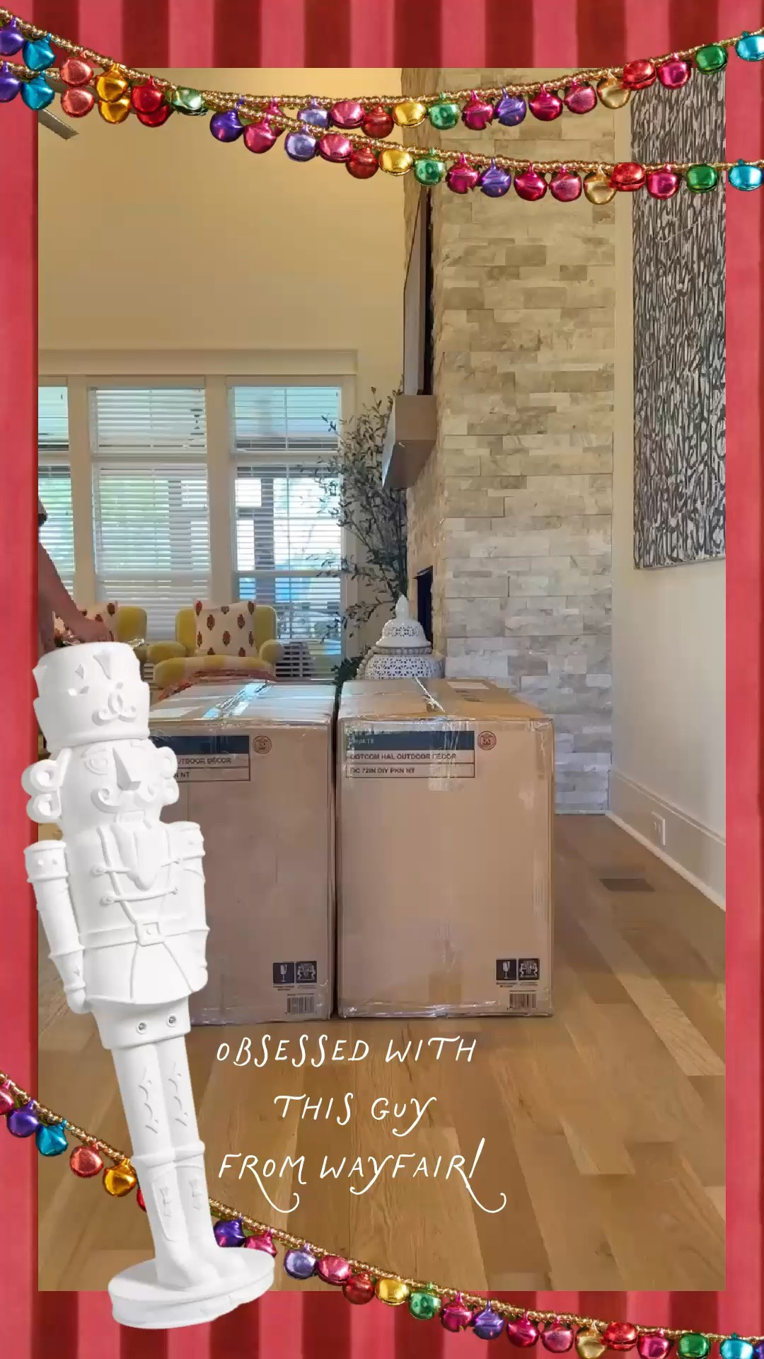 Christmas decorating has officially started! 🎄 This oversized wooden nutcracker is such a statement piece and adds the prettiest warm, traditional touch to holiday decor. 

#LTKHoliday #LTKHome #LTKSeasonal #ChristmasDecor #NutcrackerDecor #HolidayDecor #ChristmasDecorating #HolidayHome #ChristmasFinds #Christmas2026

#LTKHome #LTKSeasonal #LTKmomlife