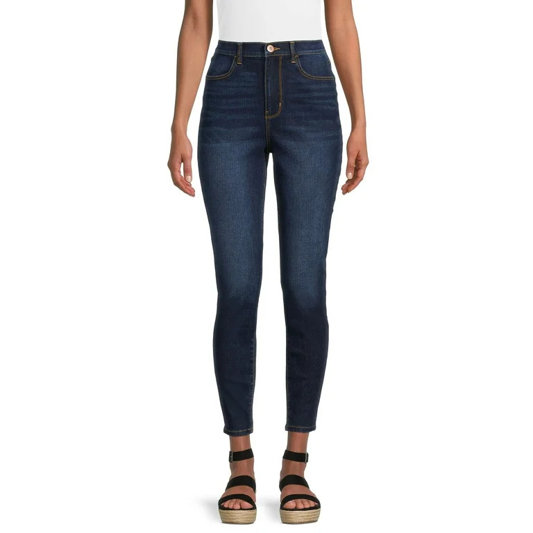 No Boundaries Juniors Curvy Slim Jeans | Walmart (US)