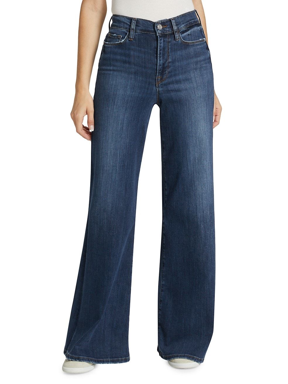 Frame Le Palazzo High-Rise Wide-Leg Jeans | Saks Fifth Avenue
