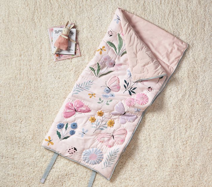 Wildflower Butterfly Sleeping Bag | Pottery Barn Kids