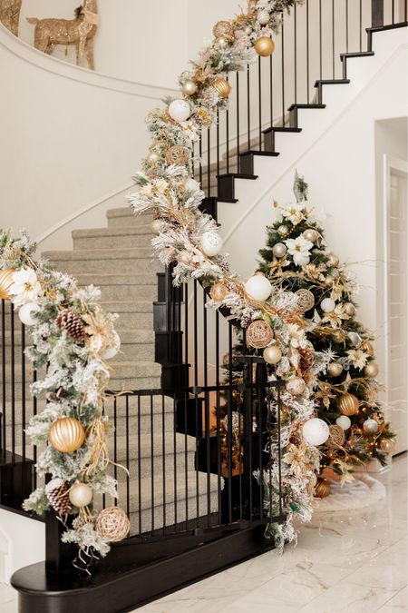 Christmas Tree inspo for your foyer! No such thing as too many christmas trees!  

#LTKSeasonal #LTKHoliday #LTKhome