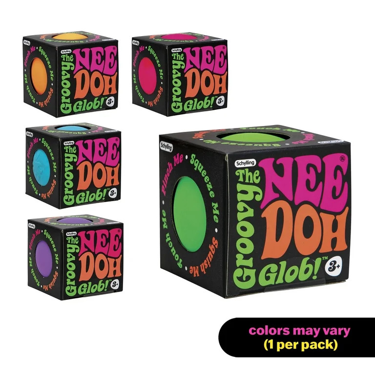 Nee Doh Groovy Glob Squeeze Novelty Toy, Colors Vary, Children Ages 3+ | Walmart (US)