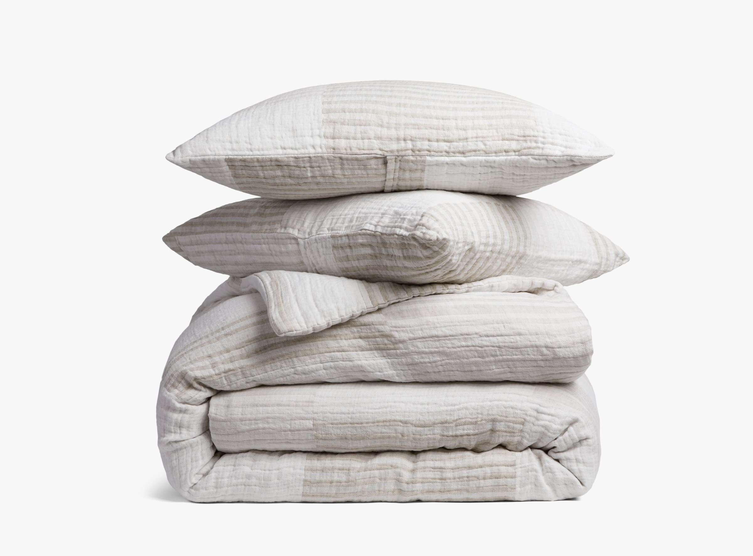 Block Jacquard Duvet Cover Set | Parachute | Parachute