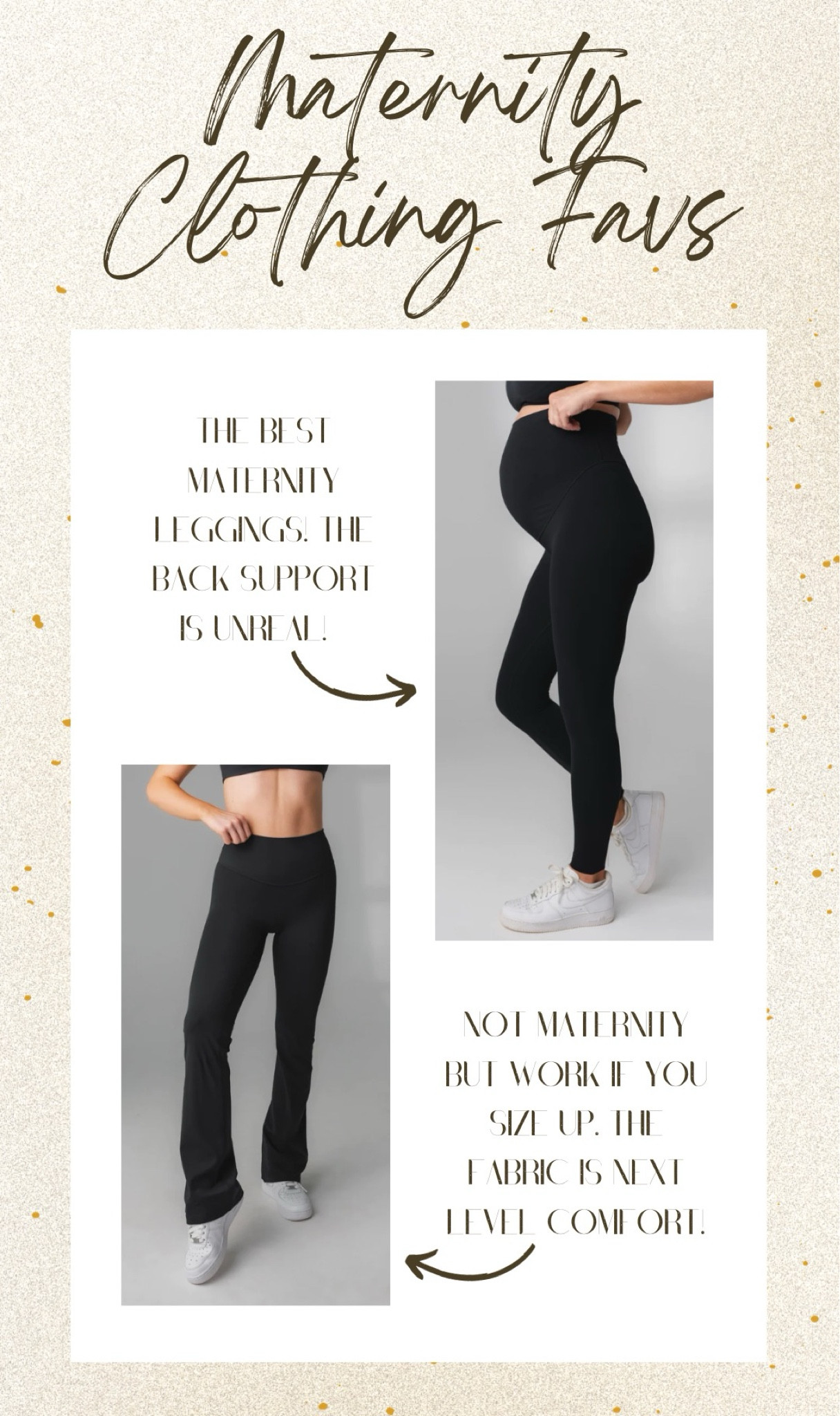 Literally LIVING in these! So comfy! Can dress the leggings up or down depending on the occasion! The back support in the leggings is next level! The Cloud II fabric is butter! I upsized to a Small from my usual XS  

maternity, maternity clothes, pregnancy, pregnancy outfits, Vitality, leggings, yoga pants

#LTKfindsunder100 #LTKstyletip #LTKbump